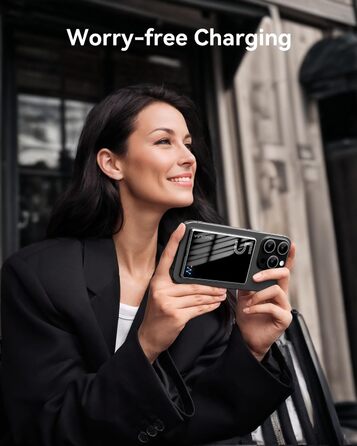 Power Bank Ultra Slim MagSafe 5000mAh PD20W для iPhone: захисний кейс з магнітним кріпленням (Чорний)