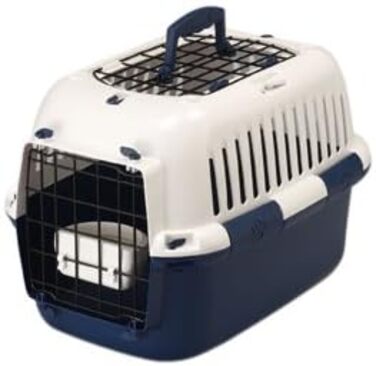 Переносна переноска для тварин Europet Bernina 661-174494 TFD (XL), 57 x 38 x 38 см, сірий (49 x 32 x 32 см)