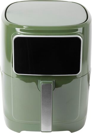 Фритюрниця без оливи Bergner MIDNIGHT з керамічним покриттям, 1800W, 6.9L, 8 програм, 80-200°C, таймер до 30 хв