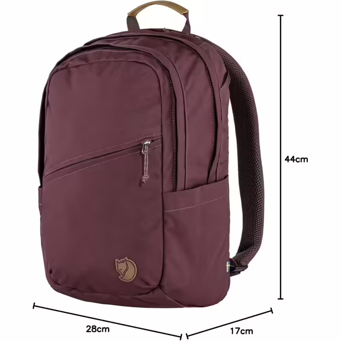 Унісекс спортивний рюкзак Fjallraven Räven 20 л, універсальний розмір, портвейновий