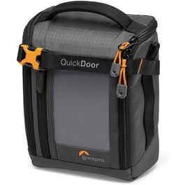 Чохол Lowepro GearUp Creator Box Large II для дзеркальних та бездзеркальних камер, з QuickDoor, з перероблених матеріалів, оранжевий, сірий