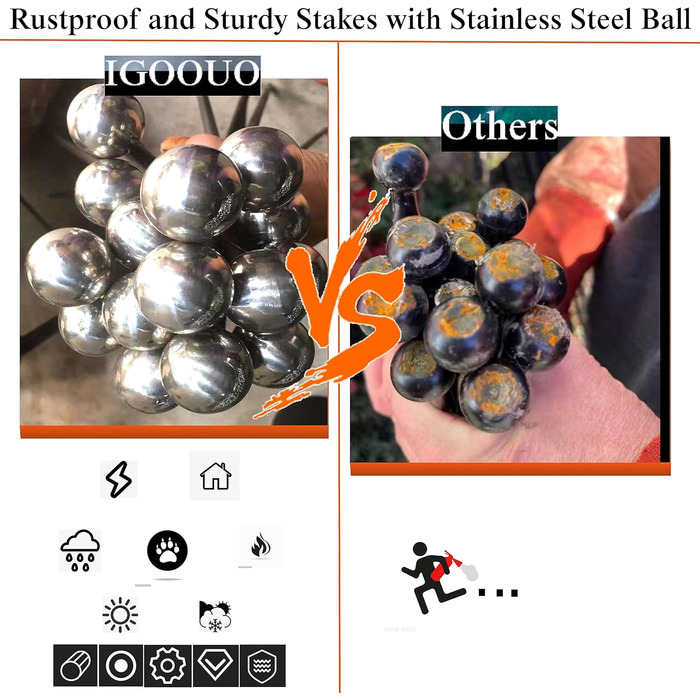 Загін для собак, 91 см, міцний загін-забор для собак середніх та великих порід, для вулиці, кемпінгу, двору