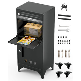 колір: поштові скриньки антрацит