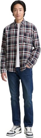 Джинси чоловічі TOM TAILOR TTJOSH Regular Slim з еластаном, Mid Stone Wash, 32W/32L