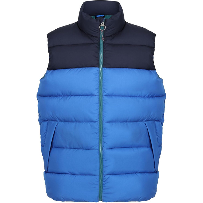 Жилет чоловічий Regatta Professional Vintage Puffer чорного кольору (Solarbetriebenes)
