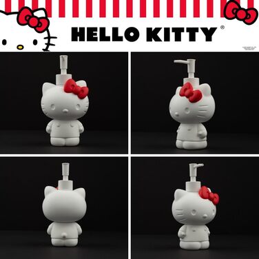 Диспенсер для мила Hello Kitty, колекційний, 294 мл, полімер, офіційна ліцензія Franco