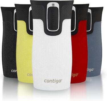 Термокружка Contigo West Loop Autoseal з нержавіючої сталі, 300 мл, вихідний отвір, не протікає