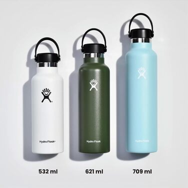 Термопляшка Hydro Flask Standard Flex Cap 621 мл — сталева, герметична, ізольована (Sunbeam)