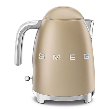 Електричний чайник Smeg KLF03CHMEU, 2400 Вт, 1,7 л, жовтий/золотий