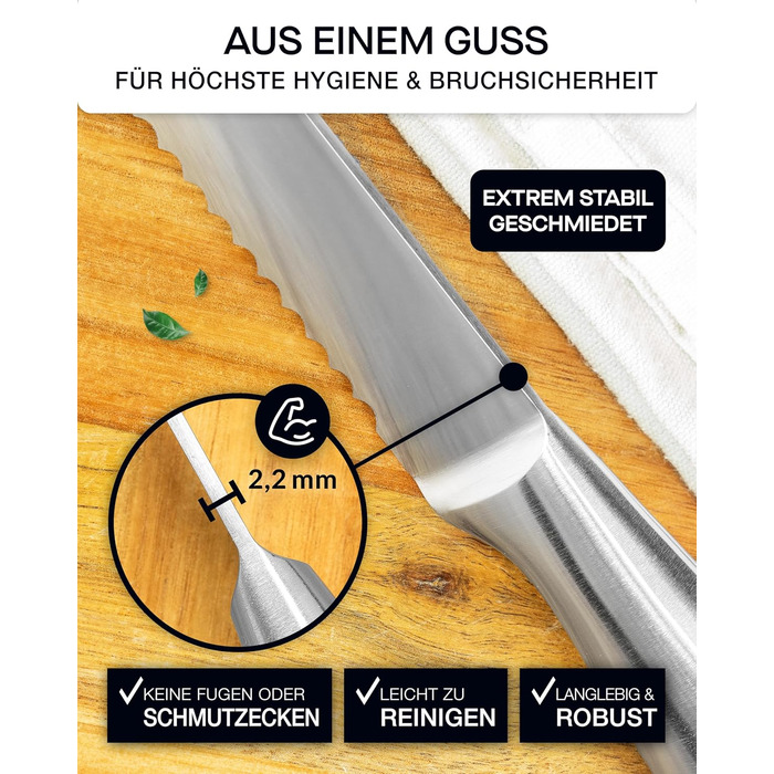 Гранітний млинок для спецій з товкачем, щіткою для чищення, рецептами песто та дерев'яним підставкою – 350 мл, товкач 20 см