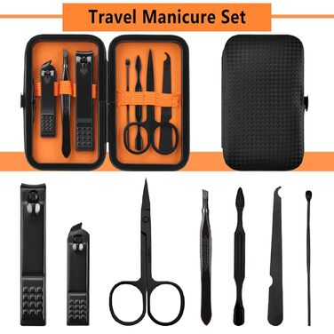 Набір для манікюру та педикюру: інструменти для догляду за нігтями, базовий набір, подарунок