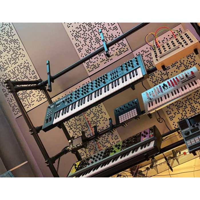 Акустичні панелі Bluetone Acoustics Binary AbFuser — звукопоглинаючі та дифузійні панелі для домашнього кінотеатру, студії та вітальні (100x50x10 см, колір Ecru)