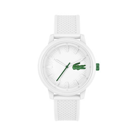 Годинник Lacoste LACOSTE.12.12 Hero чоловічий кварцовий з білим або зеленим силіконовим браслетом