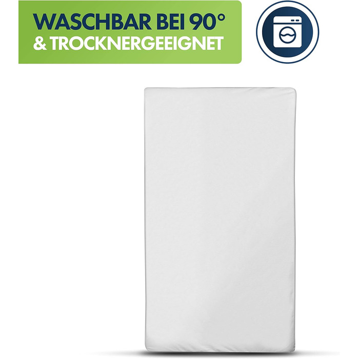 Sensalou Mattress Cover Zippered Encasing for Allergy Sufferers - 180 x 200 cm