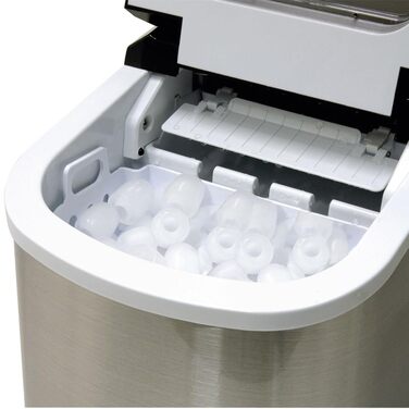 Машина для приготування льоду IceMaster Pro з нержавіючої сталі, 2.2 літри, 90 Вт
