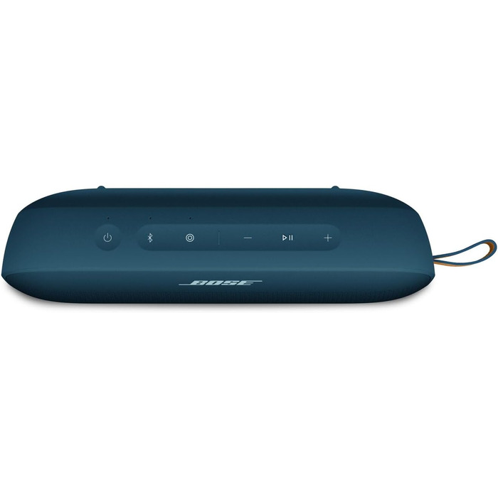 Портативна Bluetooth колонка Bose SoundLink Flex (2 покоління), водонепроникна, пилонепроникна, з природним звучанням, до 12 годин роботи від акумулятора, колір «Сутінковий блакитний»
