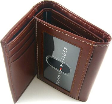 Чоловічий гаманець Tommy Hilfiger, шкіряний, без RFID-захисту