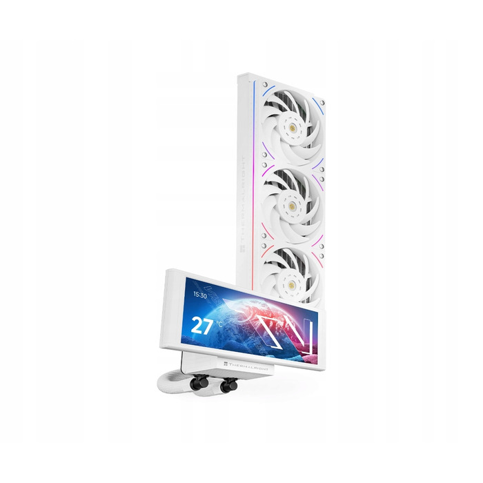 Система водяного охолодження AIO Thermalright Trofeo Vision 360 ARGB 3x120мм, біла