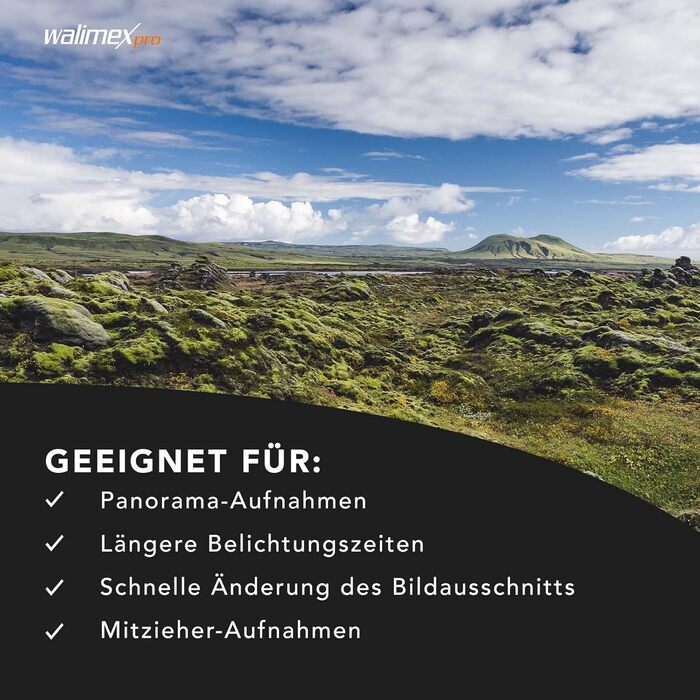 Штатив Mantona Pro One Einbeinstativ з карбону (144см) - чорний. Регулювання висоти, зручна ручка, компактний, з аксесуарами