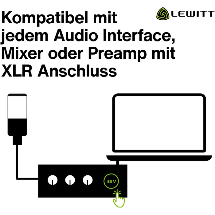 LCT 440 Pure - XLR конденсаторний мікрофон з 1' капсулою: ідеальний для вокалу, інструментів, подкастів та стрімінгу. У комплекті: мікрофонна павутина, поп-фільтр, вітрозахист та транспортна сумка.
