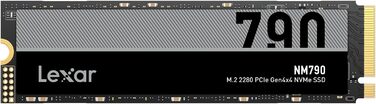 Lexar NM790 SSD 8TB PCIe Gen4x4 NVMe M.2 2280 - Швидкий SSD для PS5, PC, Laptop