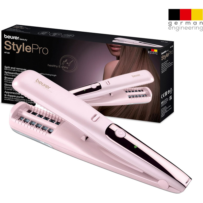 Фен Beurer HC 25 з іонізацією, 1600 Вт, складний, для подорожей, універсальне живлення 110-240V, видалення січки