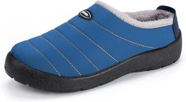 Тапочки халатні зимові Mishansha для чоловіків та жінок, теплі, з плюшевою підкладкою, розмір 35-47, зелені (блакитні, 46 EU)