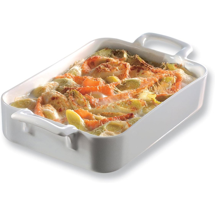 Форма для запікання Revol Belle Cuisine 34x25x6,5 см, біла, 3.68 л