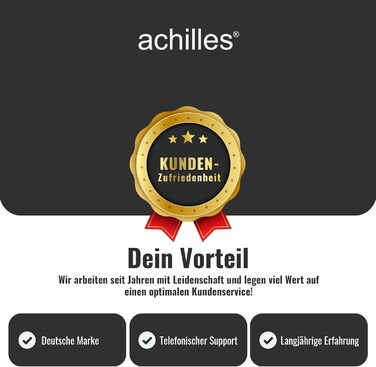 Килимок для собак Achilles Reisedecke, м'який, з імітацією овечої вовни, 100x70 см, чорний, для подорожей, з сумкою, можна прати