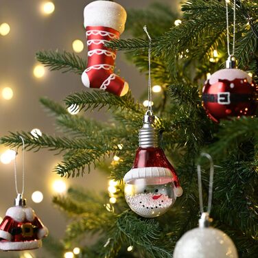 Набір ялинкових прикрас Valery Madelyn 70 шт. - ялинкові кулі, ялинковий декор з підвісками