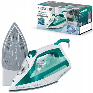 Парова праска Sencor SSI 6100GR, 470 мл, 2600 Вт