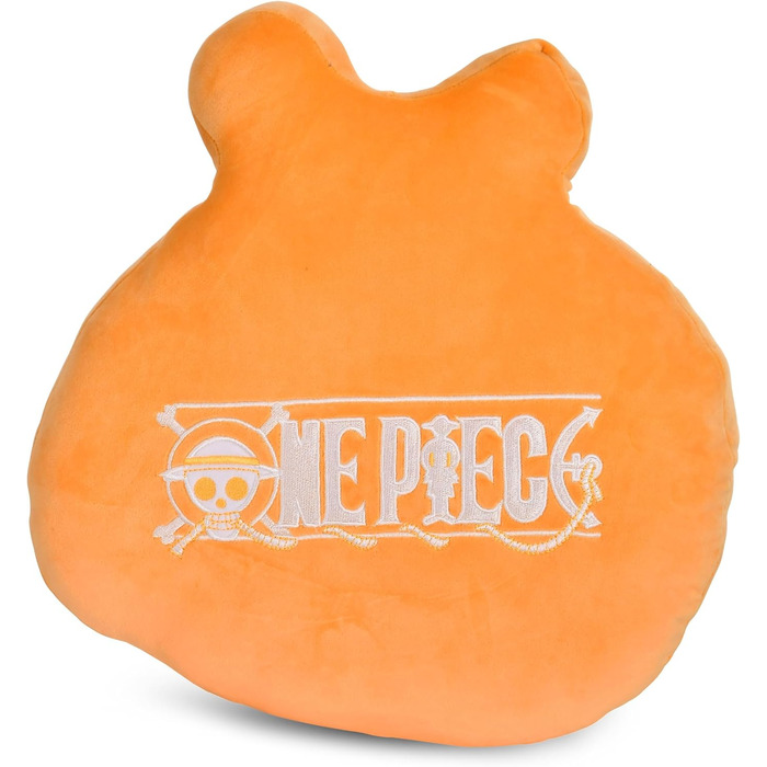 Подушка One Piece у вигляді Диявольського плоду Гому Гому, 32x36x8,5 см, фіолетова, для фанатів аніме, унісекс, Elbenwald