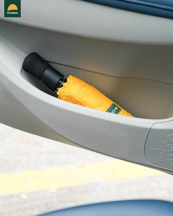 Компактний дорожній парасолька великого розміру, стійкий до сильного вітру – автоматичний кишеньковий парасолька для чоловіків та жінок, жовтий, 106 см