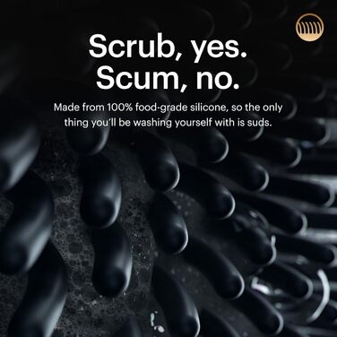 The Body Buffer від MANSCAPED®: силіконовий скрабер для тіла - ефективне очищення та пілінг, ергономічна ручка