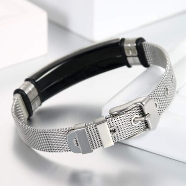 Чоловічий браслет Flongo з нержавіючої сталі 