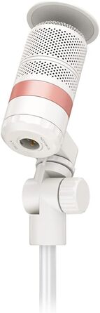 Мікрофон TC Helicon GoXLR MIC для стрімінгу та подкастів з вбудованим поп-фільтром (сріблястий)