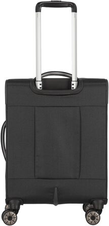 Троллій Travelite MIIGO: Чорний, 55 см, 35 літрів, ручна поклажа, з TSA замком, з перероблених матеріалів