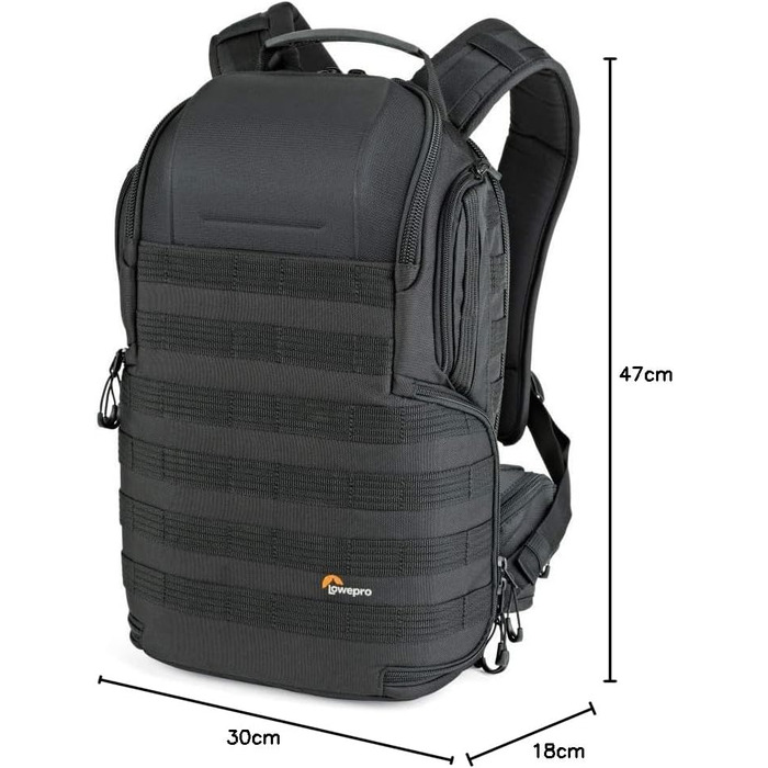 Lowepro ProTactic Fotorюкзак для бездзеркальних/DSLR камер з QuickShelf, для фото- та особистого спорядження (Sony Alpha 9, LP37265-PWW)