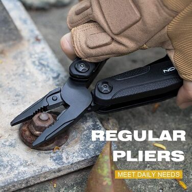 Мультитул ROXON CM1349 Spark: 14-в-1, мультиінструмент, плоскогубці, для туризму та виживання