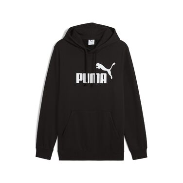 Чоловіча толстовка з капюшоном PUMA Essentials No. 1 Logo Hoodie, чорна (L)