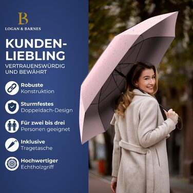 Logan & Barnes Stormproof Umbrella - 47