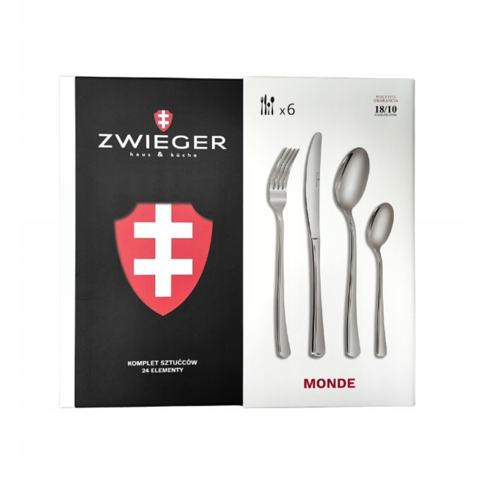 Набір столових приборів Zwieger Monde, 24 предмети