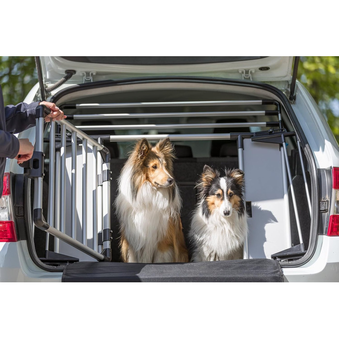 Розширювач висоти для універсальної сітки TRIXIE - для високих багажників (Vans, SUV) - регульований кут - алюміній, пластик - 92 × 27 × 4 см - 13202