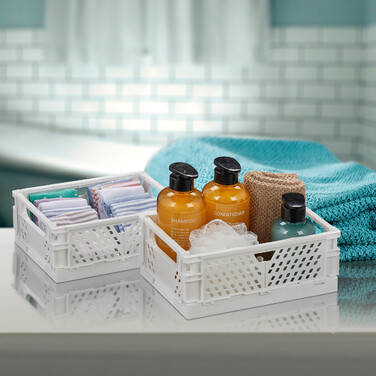 Set of 2 Collapsible Storage Boxes