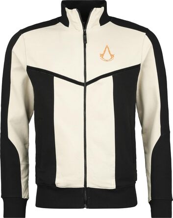 Чоловіча худі Assassin's Creed Mirage — чорна курт-худі з капюшоном Basim, ігровий мерч, розмір L