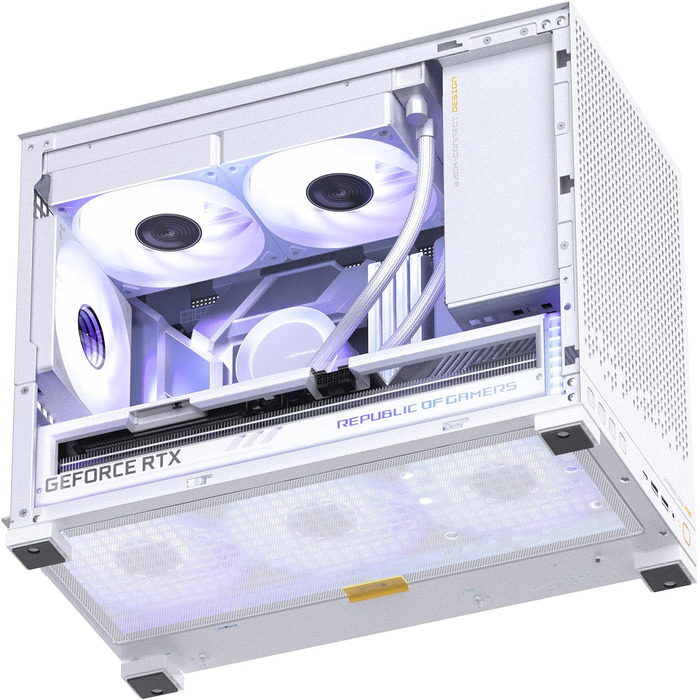 Корпус для ПК Jonsbo D32 PRO White – компактний mATX з підтримкою back-connect, фільтрами пилу та High-End охолодженням