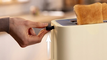 Тостер Bosch MyMoment TAT3M127, 950 Вт, на 2 тости, з функцією розморожування, бежевий