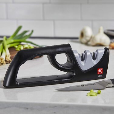 Механічна точилка для ножів ZWILLING TWINSHARP Duo, нержавіюча сталь, 24,1 см