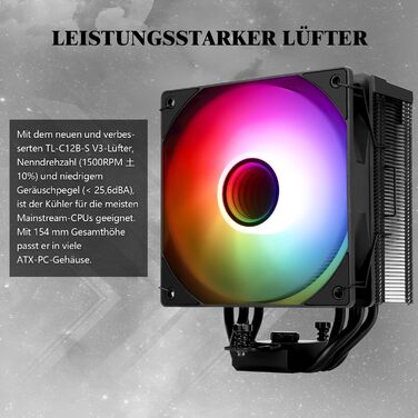 Thermalright Assassin Spirit 120 Vision ARGB: Кулер CPU з IPS LCD екраном 1.54