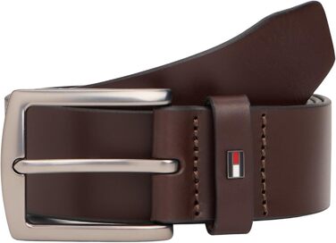 Чоловічий шкіряний ремінь Tommy Hilfiger Denton 4.0, колір коричневий (Coffee Bean)